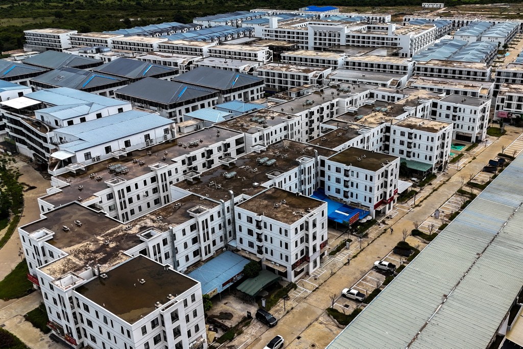 太子集團柬埔寨電詐園建築物被指可容納2萬人。路透社