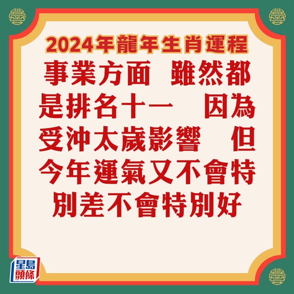 苏民峰 – 肖狗龙年运程2024