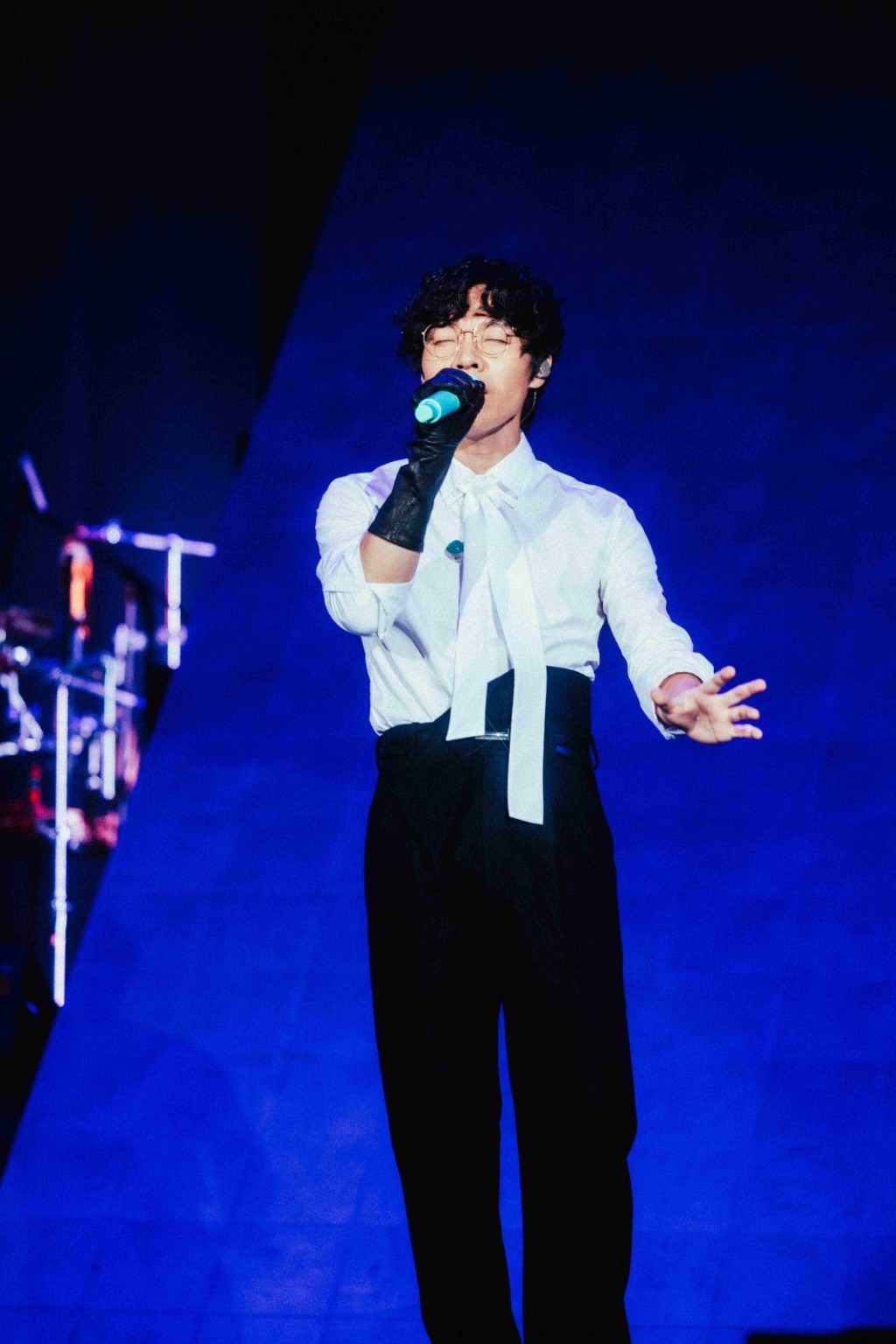 他搞笑地說︰「上次見面係上次，我希望今次就係今次！」