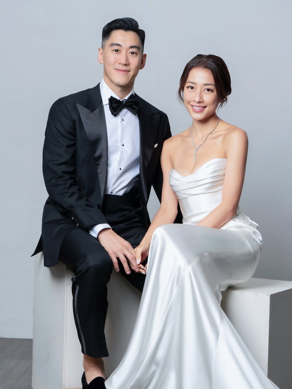 龐卓欣今年7月曾在IG分享婚紗照。 龐卓欣今年7月曾在IG分享婚紗照。