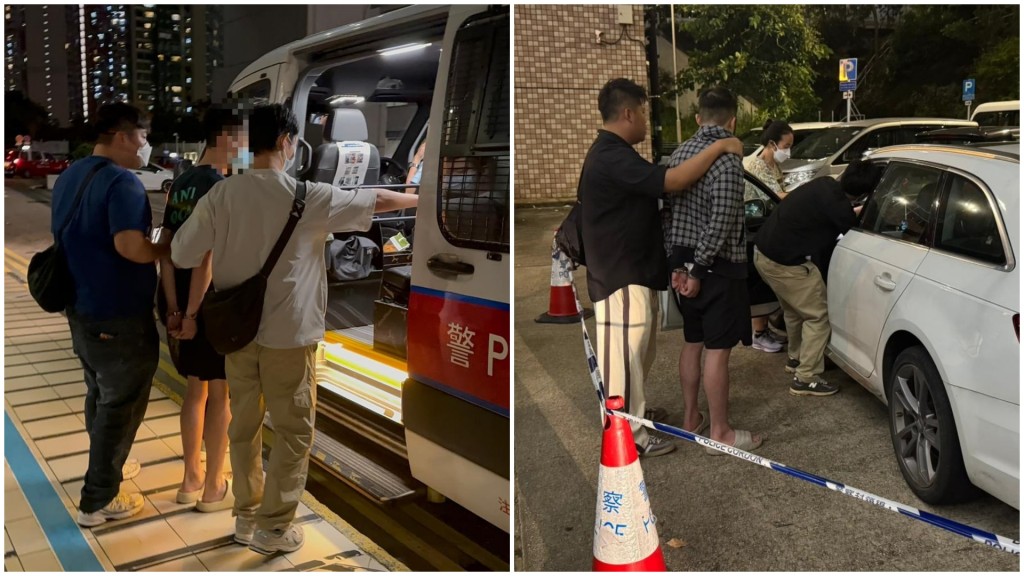 行动中拘捕2男子涉贩毒。