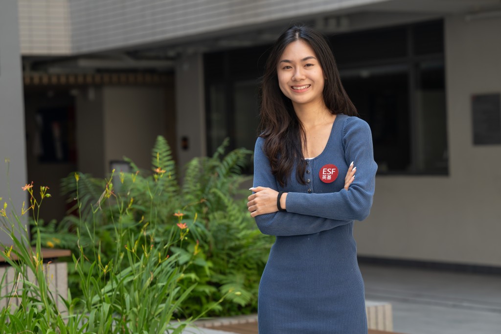 英基啟新書院 賴雪嵐(Charmaine)(圖片來源:受訪者提供) 英基啟新書院 賴雪嵐(Charmaine)(圖片來源:受訪者提供)