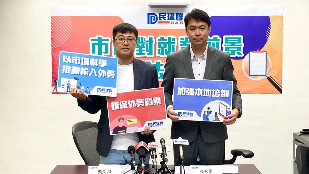 為了解後疫情時代市民對就業前景的看法,民建聯於6至7月展開電話調查。(民建聯提供)