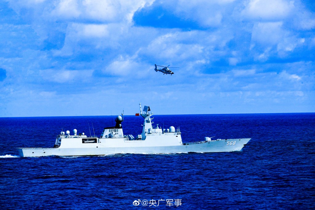 衡陽艦是054A型導彈護衛艦。微博