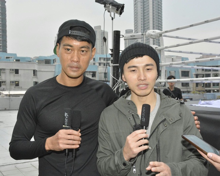 在阿緯面前，陳國坤自認排骨仔。