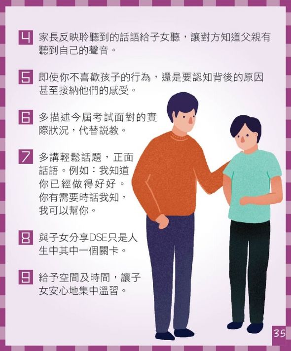 圖片截自YMCA「應試中@五大策略」
