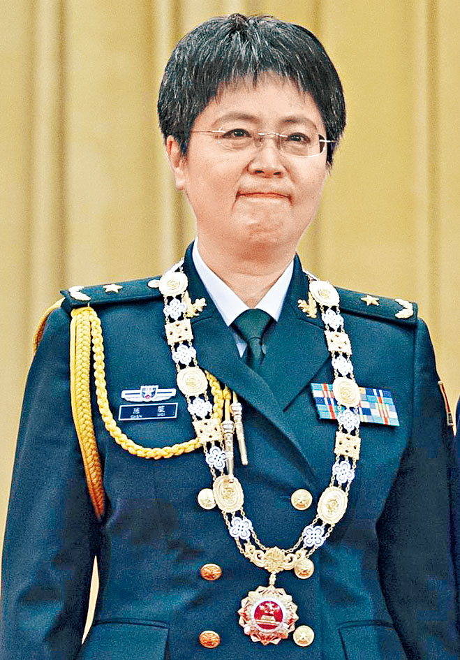 ■參與研發康希諾疫苗的軍科院專家陳薇。