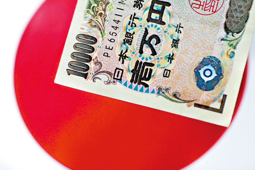 日圓升值的另一面，就是日本債價下跌。