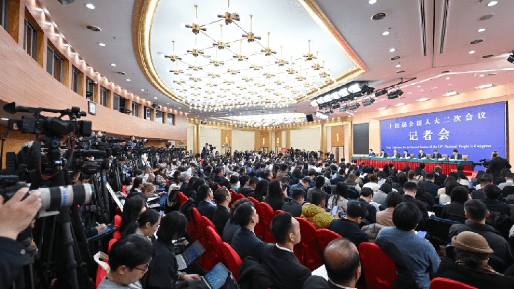 《民營經濟促進法》致力於保障民企，確保公平競爭，改善投融資環境等。（中新社）