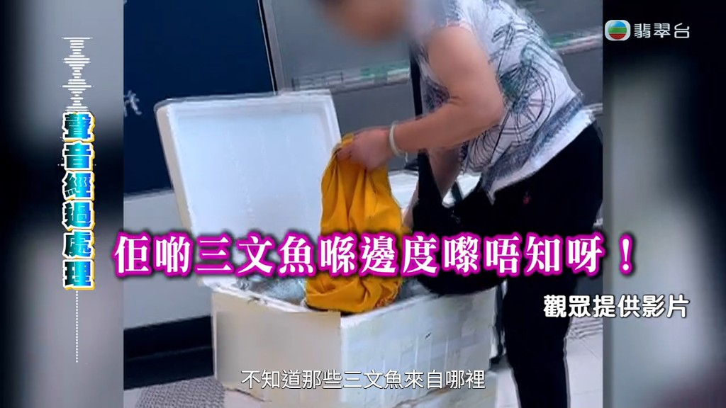 水貨客運送大量海鮮來港。 水貨客運送大量海鮮來港。