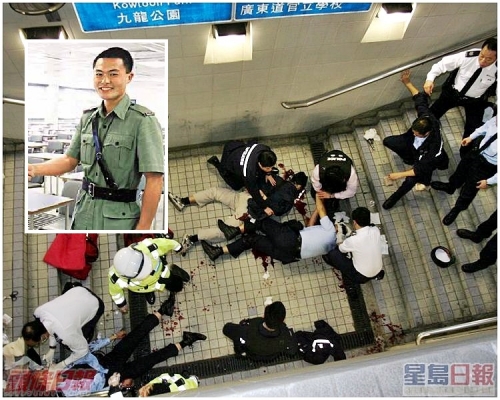 徐步高(小圖)殺警案轟動全港。資料圖片