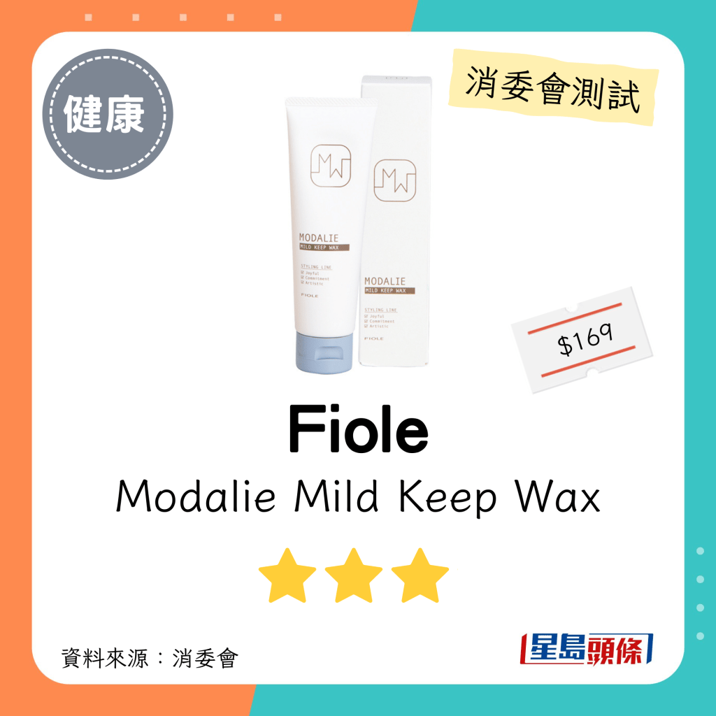 消委会发泥发蜡｜Fiole Modalie Mild Keep Wax