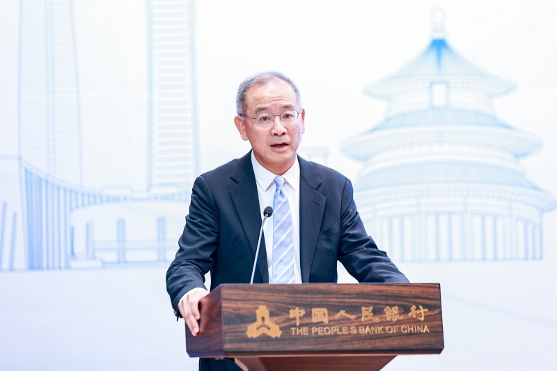 金管局總裁余偉文表示,跨境支付通是內地與香港合作的重要舉措之一。 金管局總裁余偉文表示,跨境支付通是內地與香港合作的重要舉措之一。