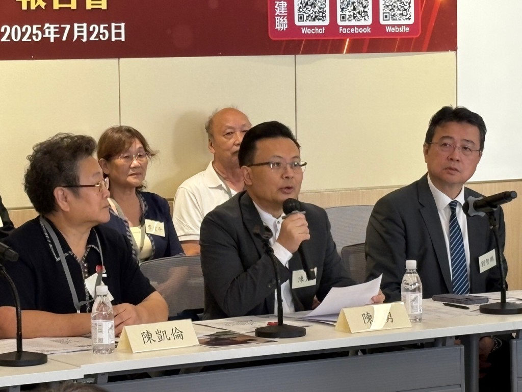 陳勇(中)。黃子龍攝 陳勇(中)。黃子龍攝