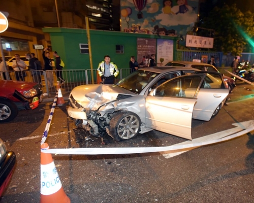 涉事私家車。