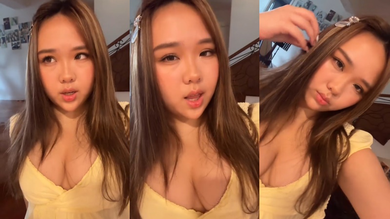 Bob林盛斌大女超低胸丰满上围迫爆Mon  林霏儿自封钻石女孩晒行头  传父拥逾10亿身家