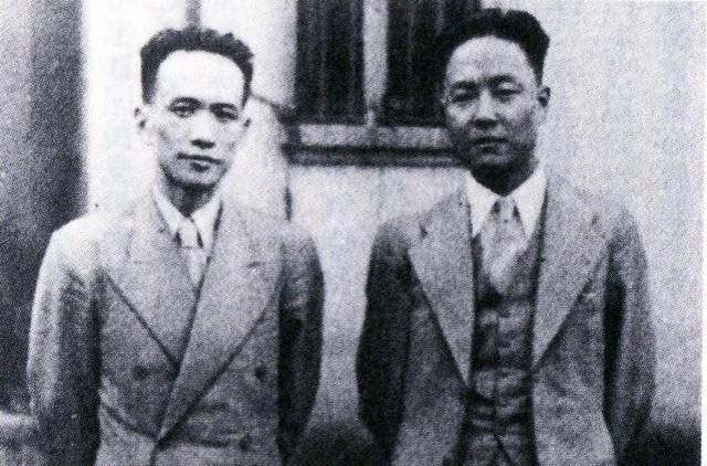 丁默邨(左)和李士群(右) 丁默邨(左)和李士群(右)