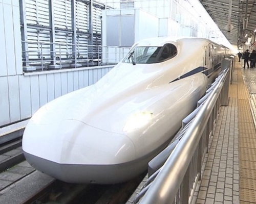 新幹線有列車因車長去洗手間,一度無人控制。網圖,非涉事班次。