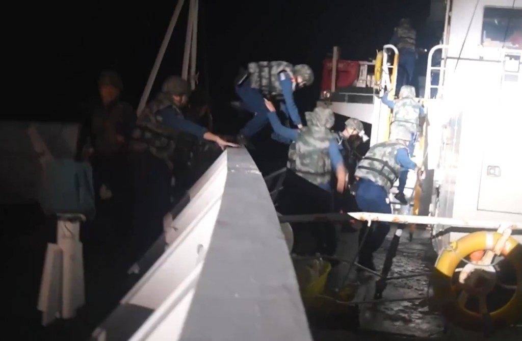 中國海警推出新宣傳片《執法於海》。中國海警