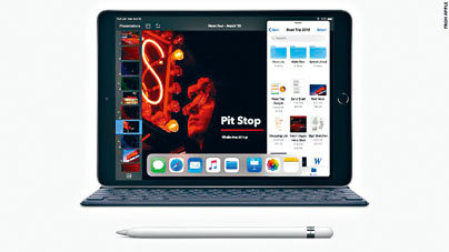 蘋果新款板腦iPad Air。