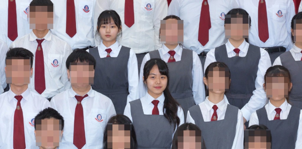 莊子璇與許軼中學時期的照片早前在網上流出。