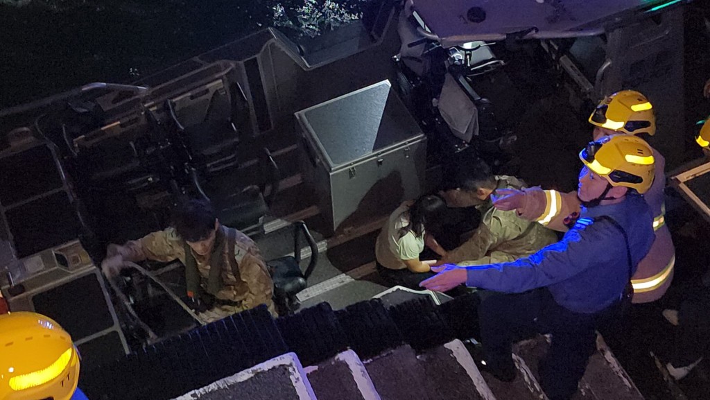 涉事少女年約17歲，獲救時神志清醒，且表現合作並無反抗。黎志偉攝