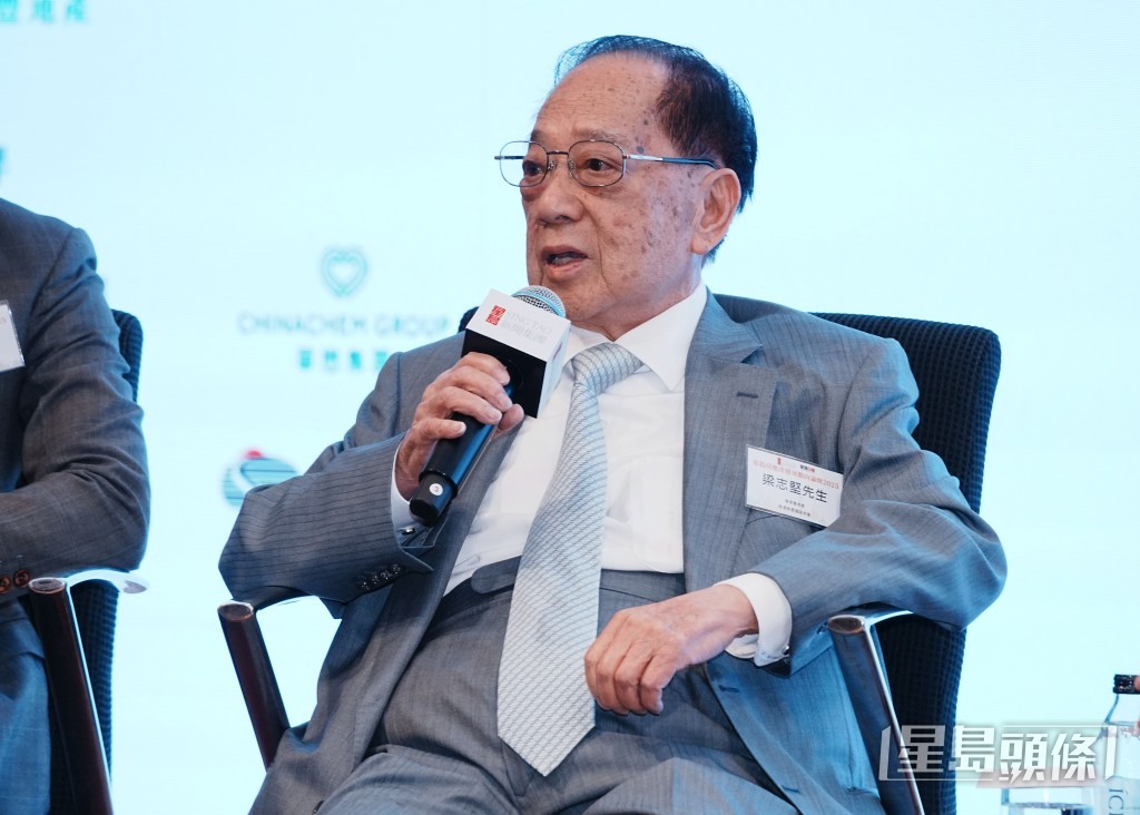 地產建設商會主席梁志堅。