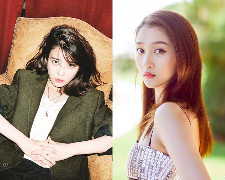IU、關曉彤（網圖）