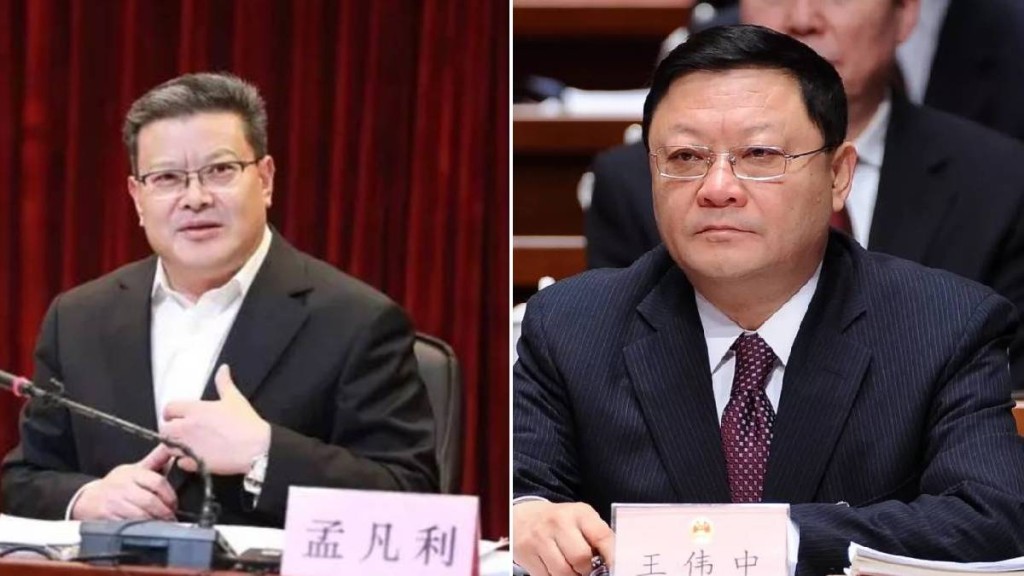 消息指，深圳書記孟凡利將升任廣東省長，接替調任內蒙古黨委書記的王偉中。 