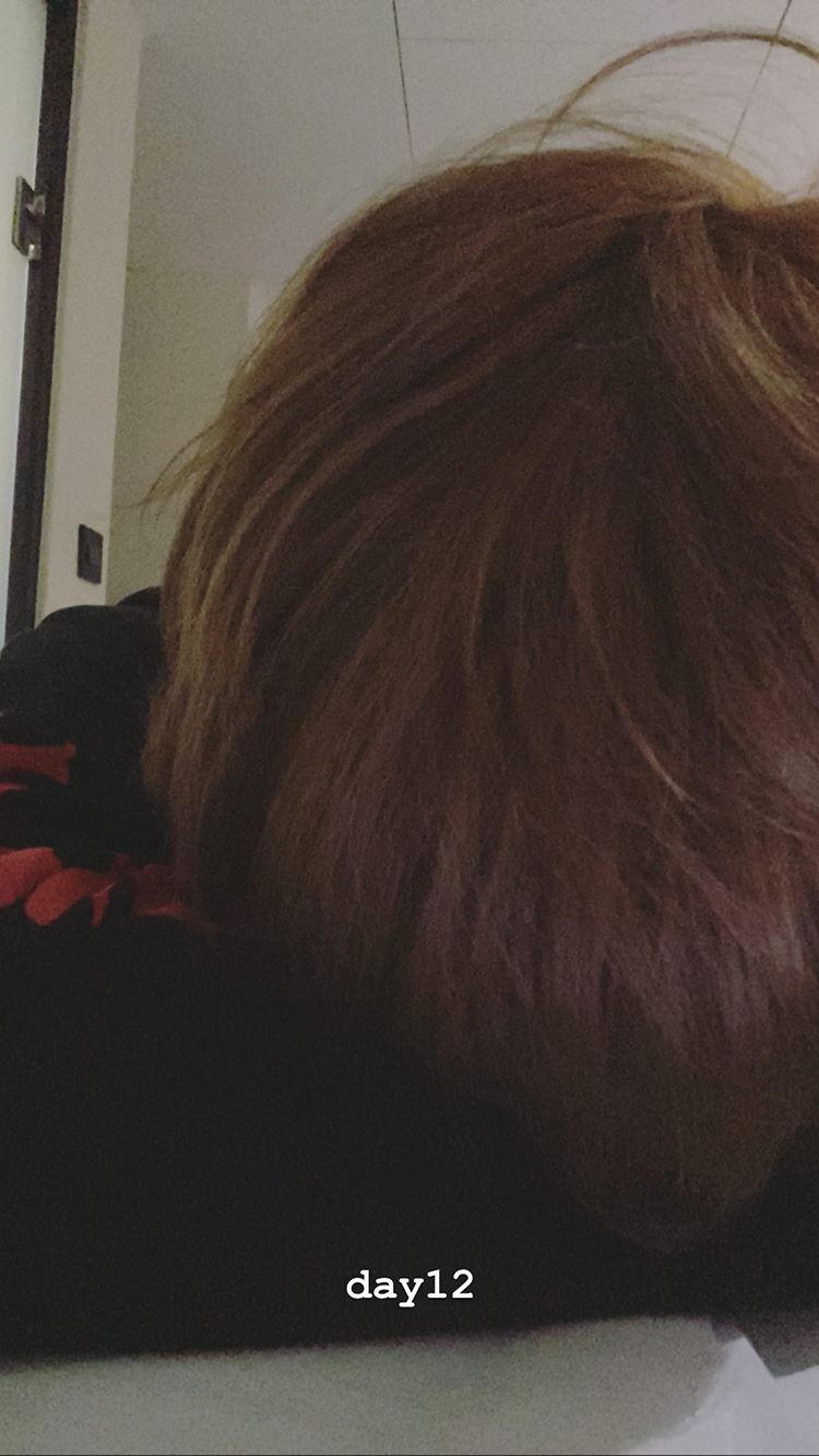 隔離12日嘅姜濤。