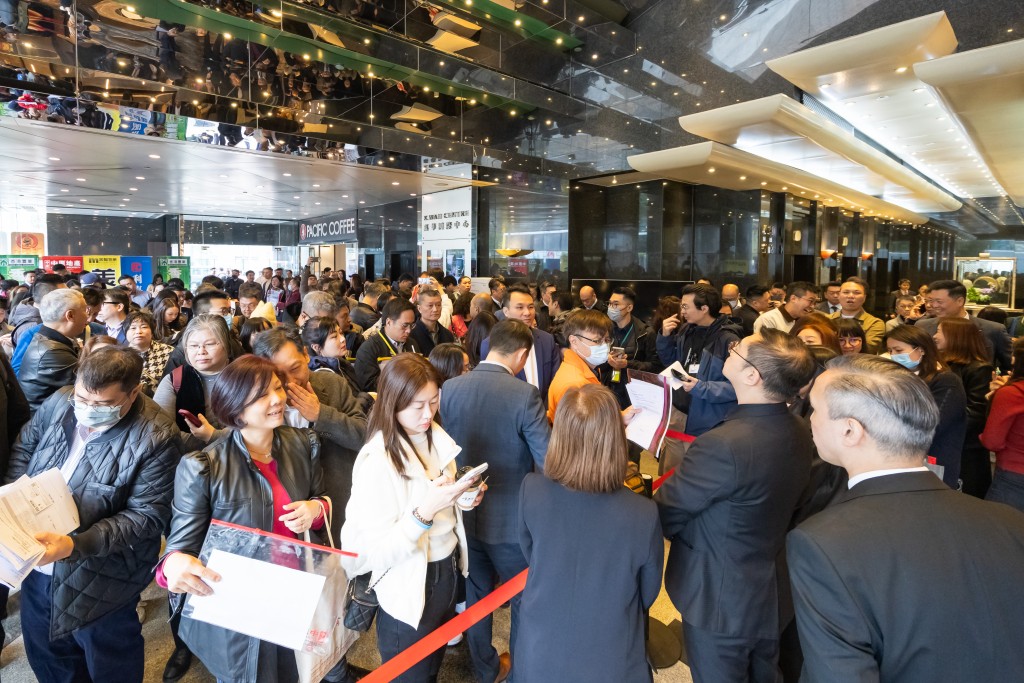 嘉居．天后上月底推售，最少錄10組客大手購入全層3伙。