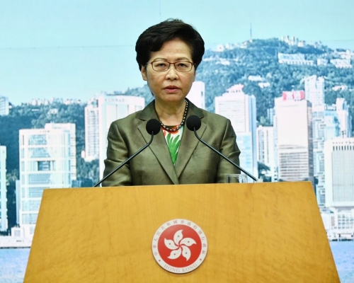 林鄭月娥10月6日發表任內最後一份《施政報告》。