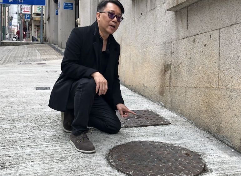 黎超良表示,方形設計,方便渠務人員打開檢查及清理沙井和渠道內的阻塞物。網誌圖片