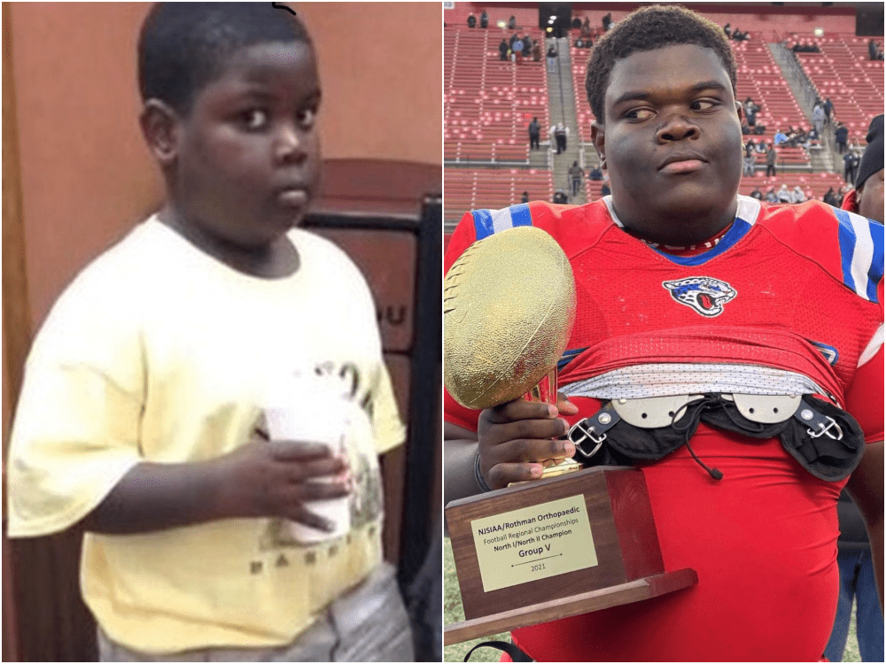 Dieunerst Collin在賽場上特意重現當年的招牌動作。網圖