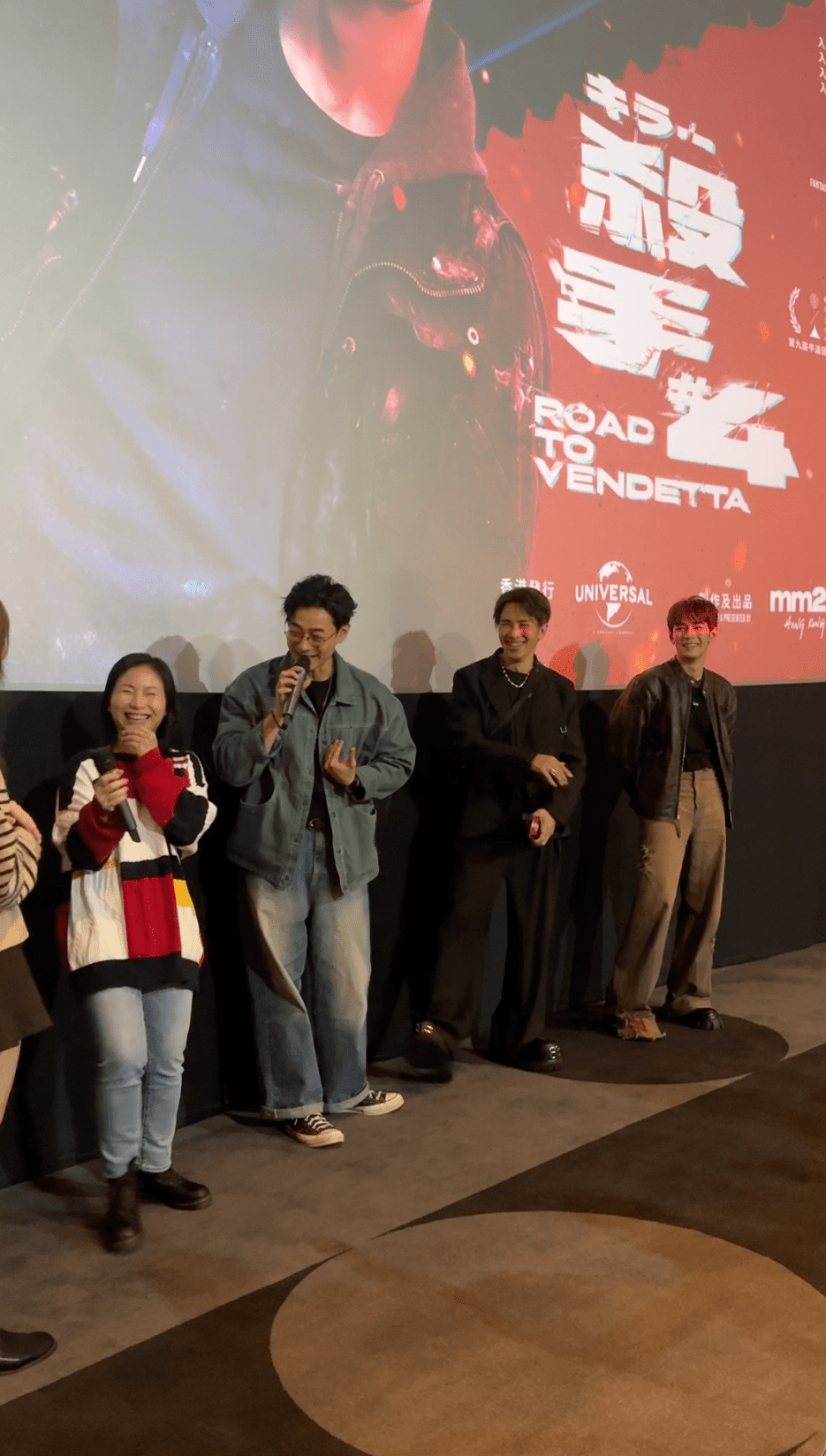 Jeffrey剛於馬來西亞宣傳完《殺手#4》後立即回港謝票! Jeffrey剛於馬來西亞宣傳完《殺手#4》後立即回港謝票!