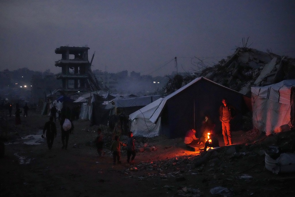 加沙经历两年战争死伤惨重。美联社