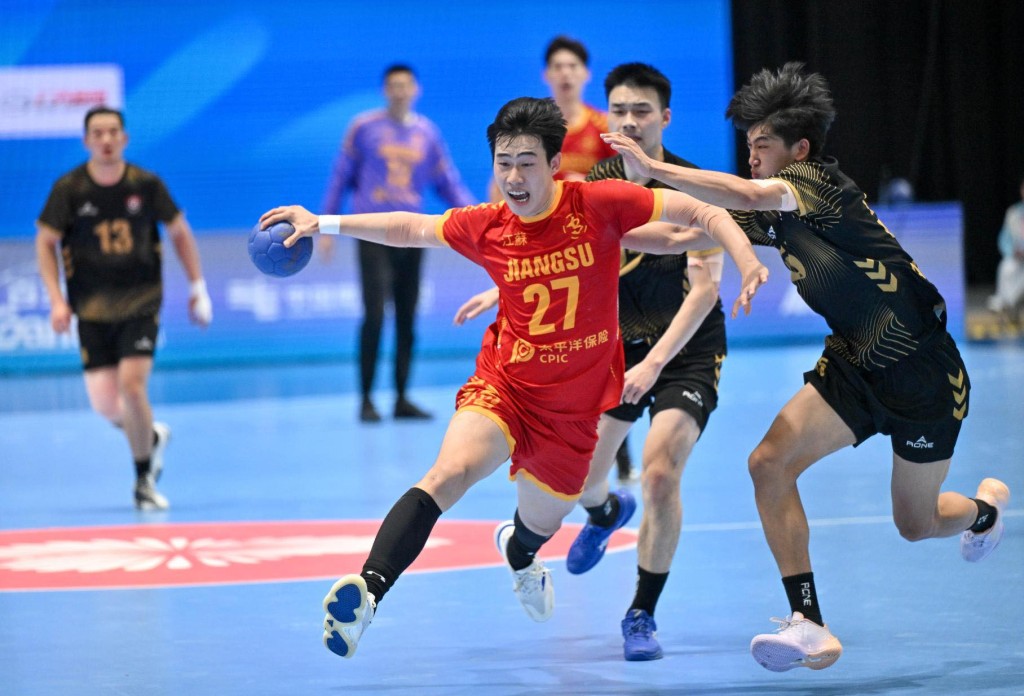 全運會決賽由安徽對江蘇。張國鈞fb