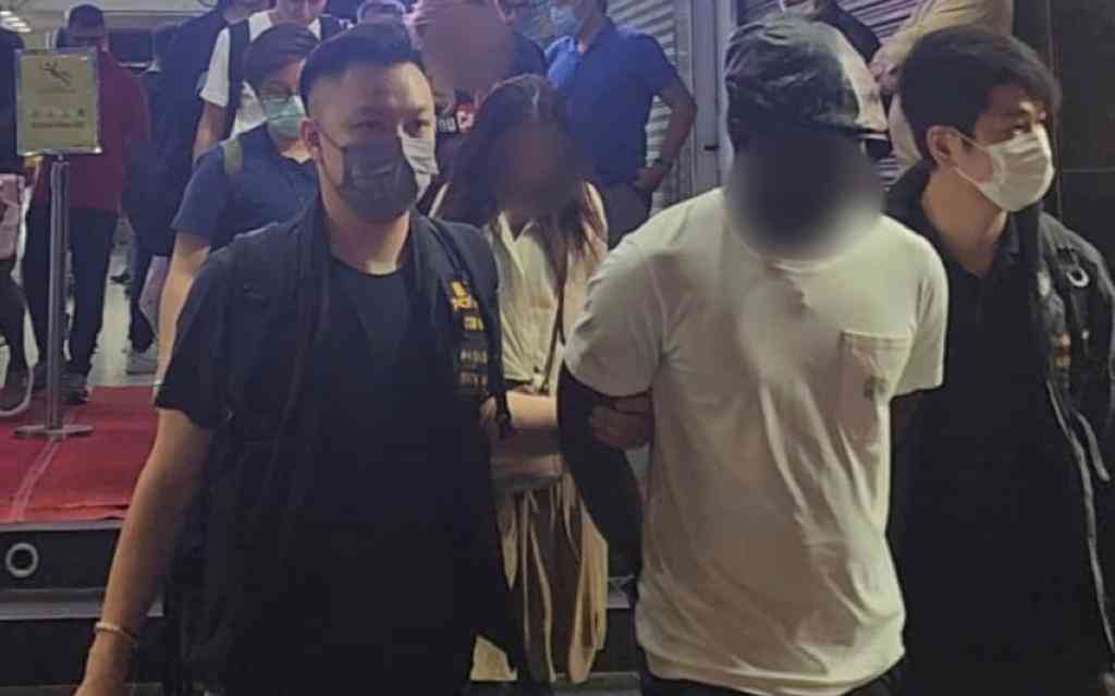 行動中警方拘捕6人。警方圖片