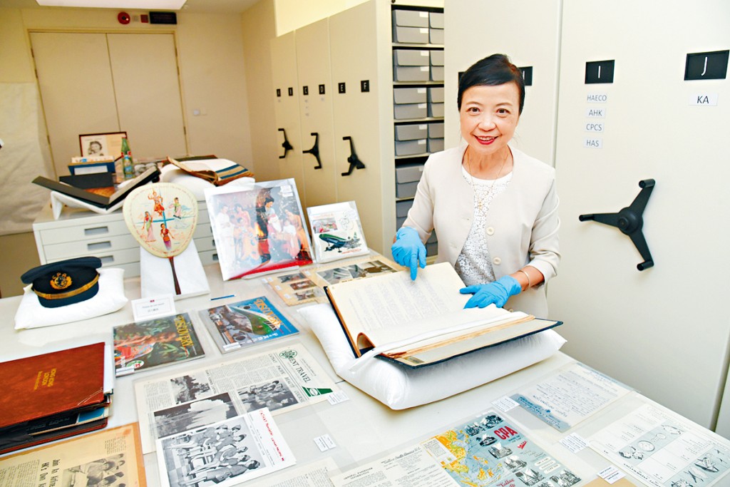 Bonnie介紹太古如何從輪船公司，發展到成為房地產發展商。