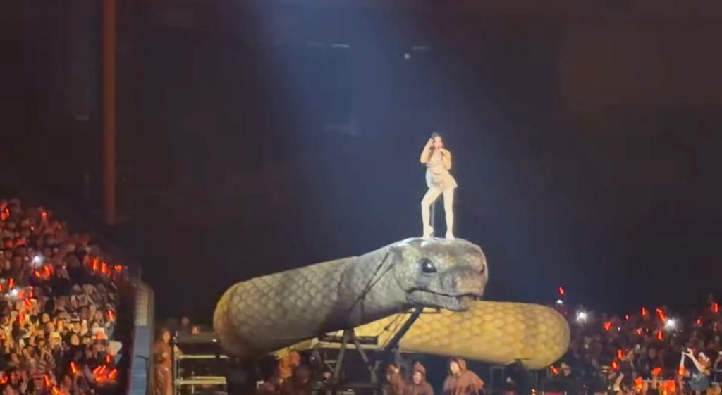 蔡依林（30日）於台灣舉行巡迴演唱會。