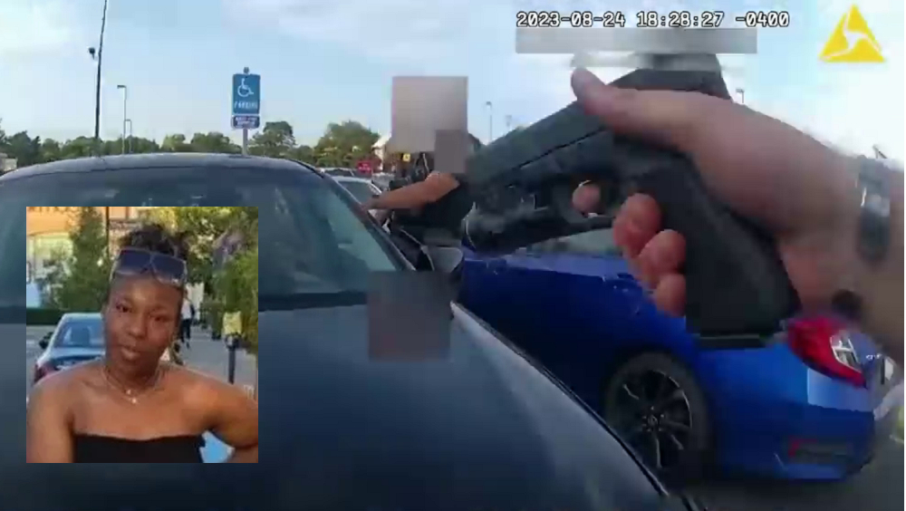 白人警擊斃非裔大肚婆,一屍兩命,引發爭議,警方公布隨身錄影片段望平息風波。