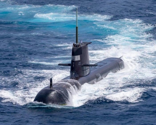 英美兩國答應協助澳洲發展核潛艇。資料圖片