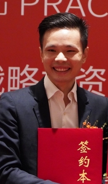 朱俊誠在泰國經商已10年。