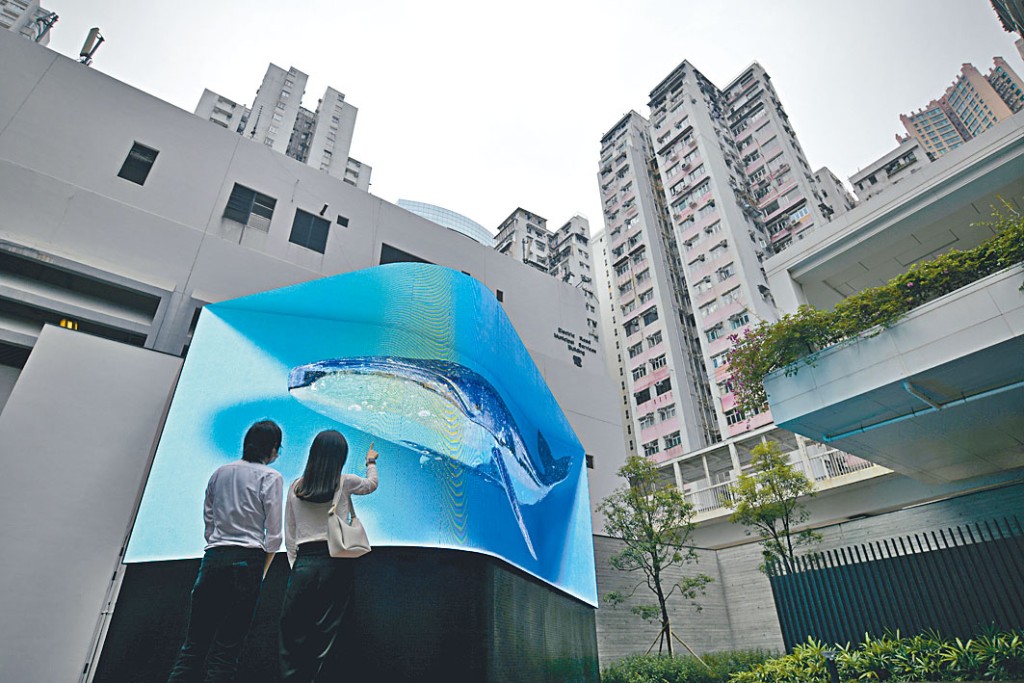 位於北角的「油街實現」新藝術空間今日開放。