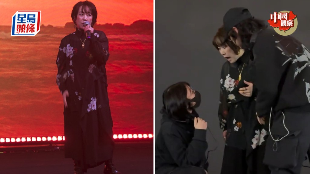 大槻真希出席Bandai Namco嘉年華，表演期間音樂突然中斷。