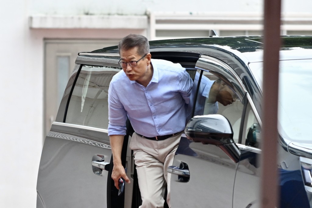 財政司司長陳茂波。劉駿軒攝 財政司司長陳茂波。劉駿軒攝