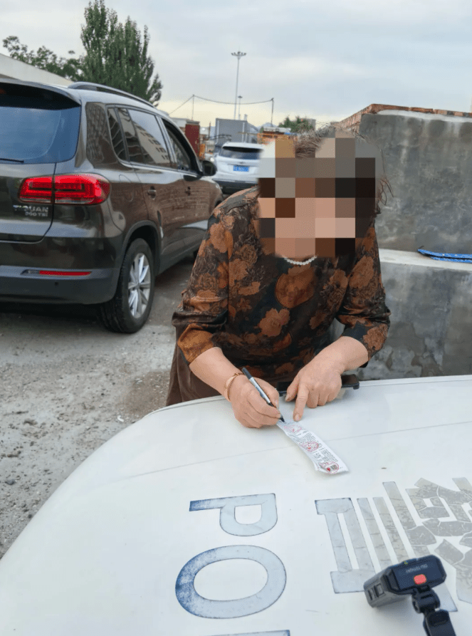 李某某在快速路上停車偷盆栽。青橙融媒