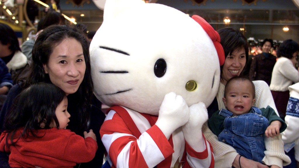 Hello Kitty是三麗鷗旗下最受歡迎卡通人物之一。 美聯社資料圖