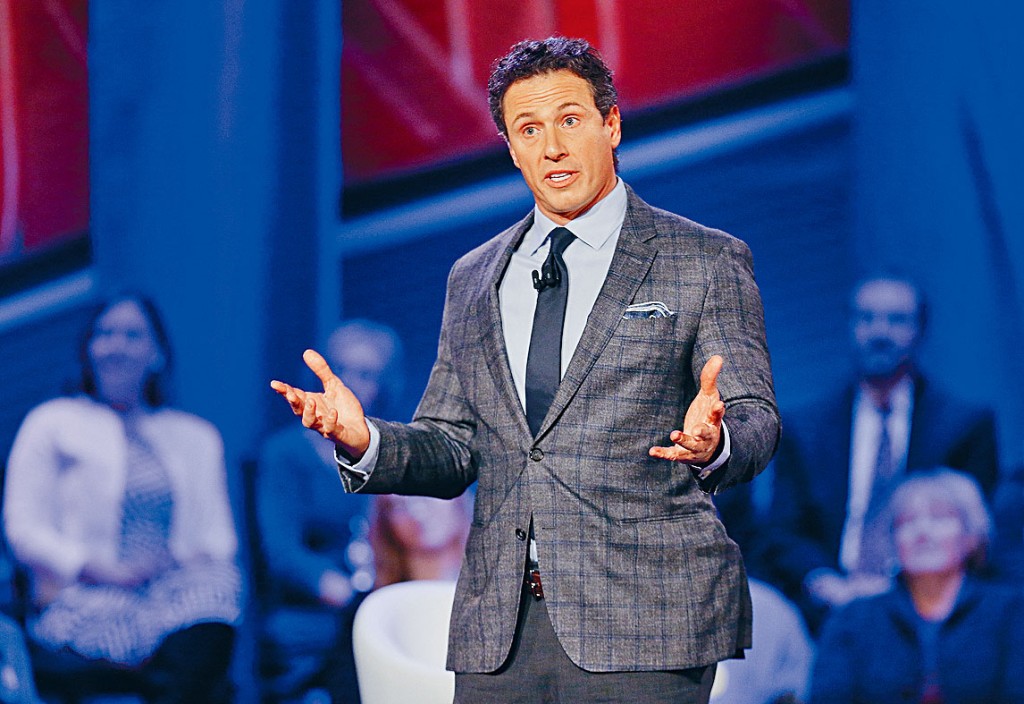 CNN主播克里斯‧科莫。