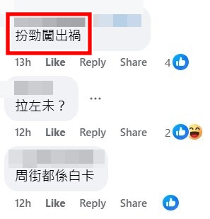 Threads及facebook截圖：資料來源：chris168168168＠ Threads及FriendlyTiger6817 ＠facebook車cam L（香港群組）